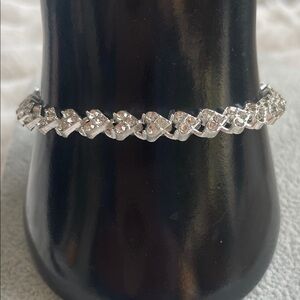 Swarovski Silver Crystal Bracelet